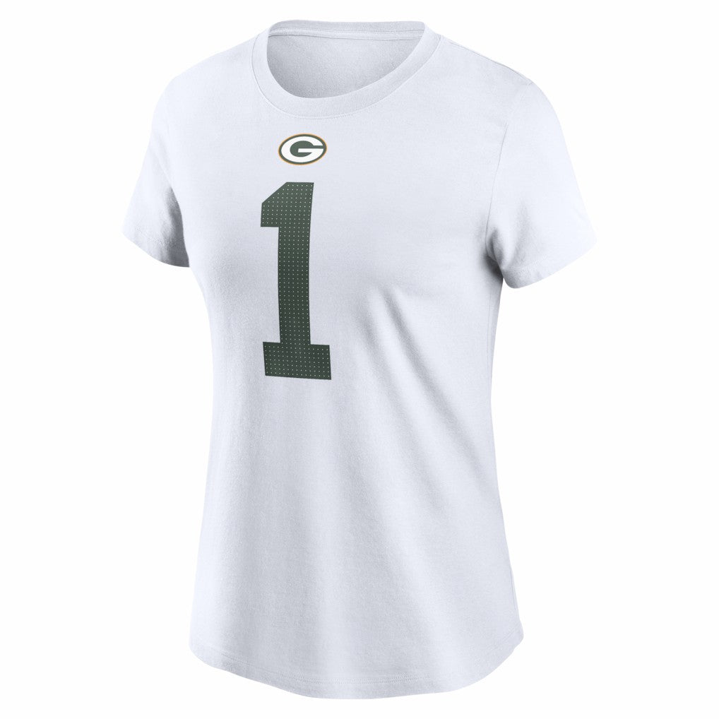 Micah Parsons Green Bay Packers Women's Player Name & Number T-Shirt - White T-shirts