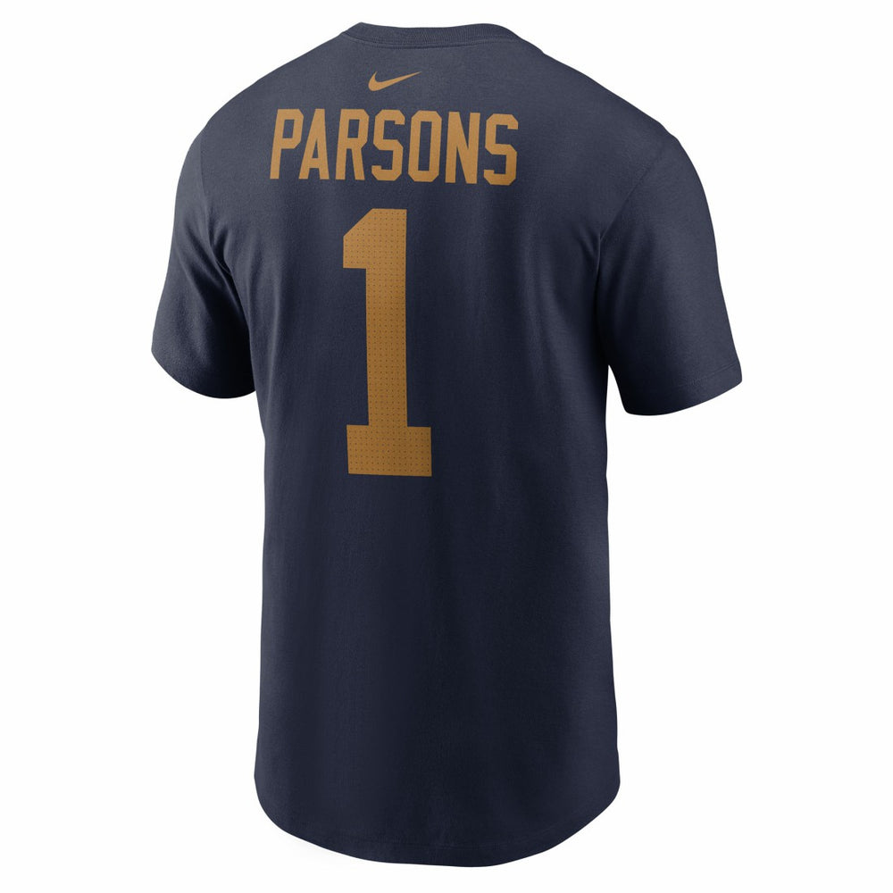 Micah Parsons Green Bay Packers The 1923 Classic Name & Number T-Shirt - Navy T-shirts