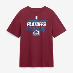 Colorado Avalanche Fanatics 2026 Stanley Cup Playoffs T-Shirt - Garnet | US 2001794471