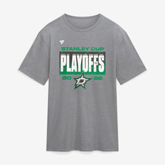 Dallas Stars Fanatics 2026 Stanley Cup Playoffs Vintage Tri-Blend T-Shirt - Athletic Heather Gray | US 2001794565