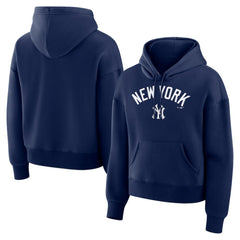 New York Yankees Fanatics Women's Lockup Legacy Fleece Hoodie - Navy Hoodies