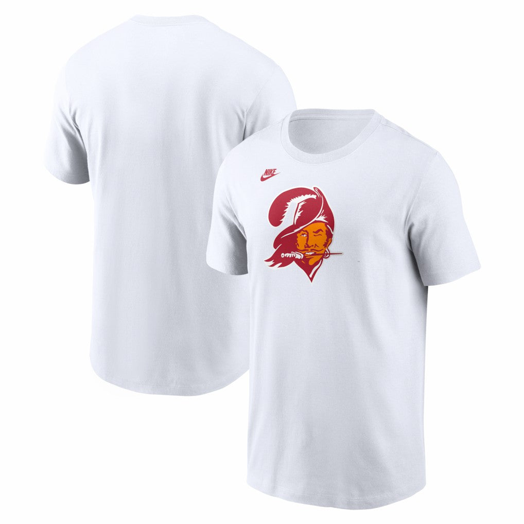 Tampa Bay Buccaneers Bucco Bruce Club T-Shirt - White T-shirts