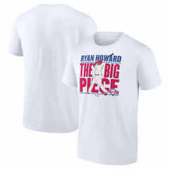 Ryan Howard Philadelphia Phillies Fanatics Cooperstown Collection Player T-Shirt - White T-shirts