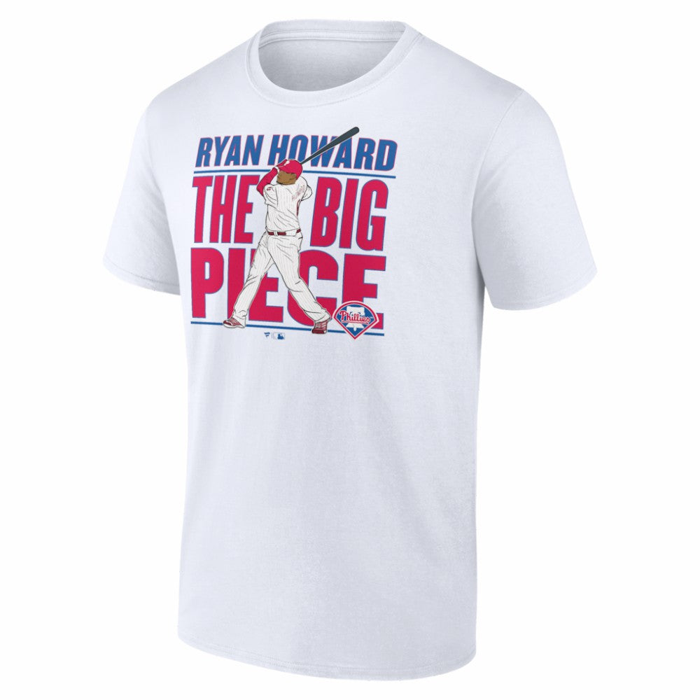 Ryan Howard Philadelphia Phillies Fanatics Cooperstown Collection Player T-Shirt - White T-shirts