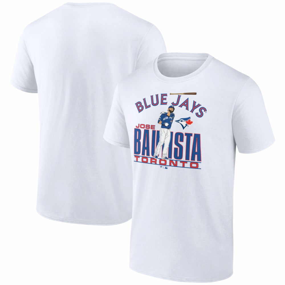 Jose Bautista Toronto Blue Jays Fanatics Cooperstown Collection Player T-Shirt - White T-shirts