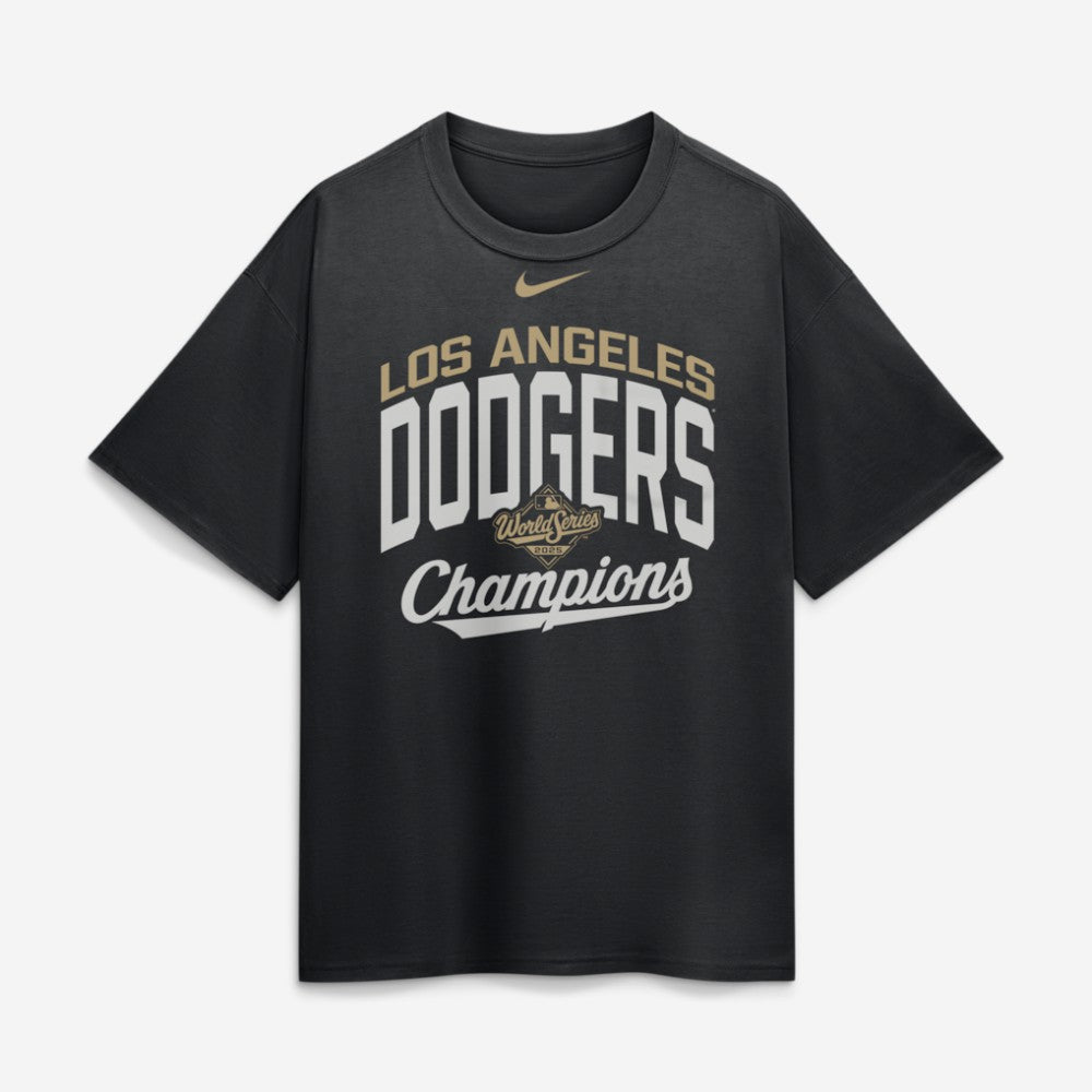 Los Angeles Dodgers Nike 2026 Gold Collection Legacy Earned T-Shirt - Black T-shirts