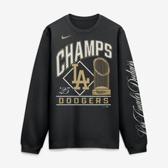 Los Angeles Dodgers Nike 2026 Gold Collection Fleece Pullover - Black Pullover