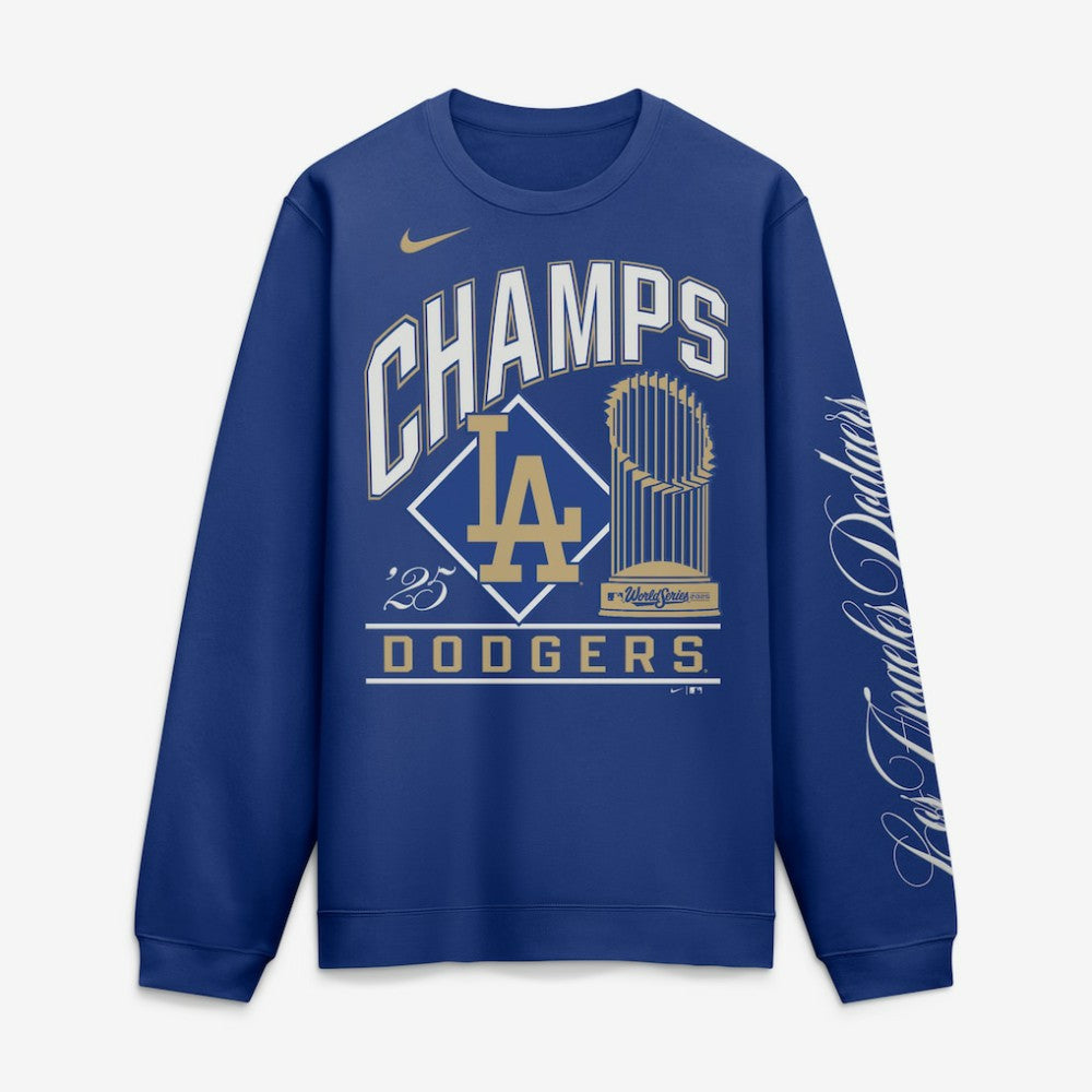 Los Angeles Dodgers Nike 2026 Gold Collection Fleece Pullover - Royal Pullover