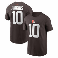 Quinshon Judkins Cleveland Browns Name & Number T-Shirt - Brown T-shirts