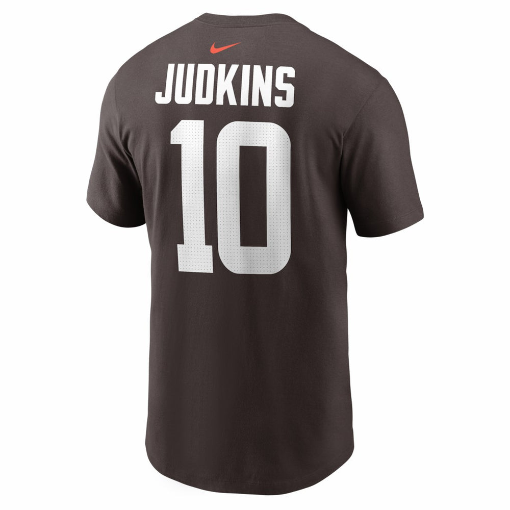 Quinshon Judkins Cleveland Browns Name & Number T-Shirt - Brown T-shirts