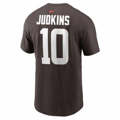 Quinshon Judkins Cleveland Browns Name & Number T-Shirt - Brown T-shirts
