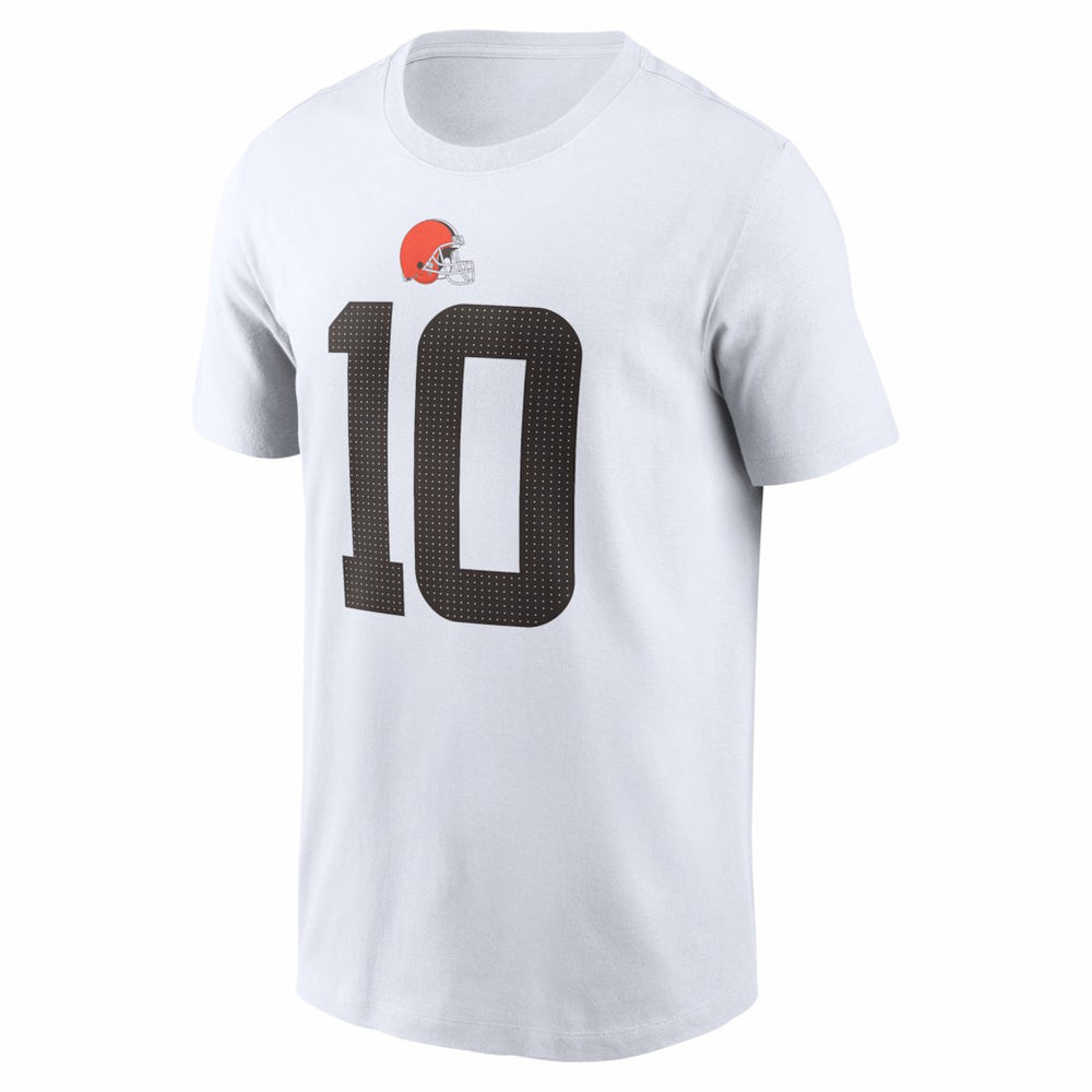 Quinshon Judkins Cleveland Browns Name & Number T-Shirt - White T-shirts
