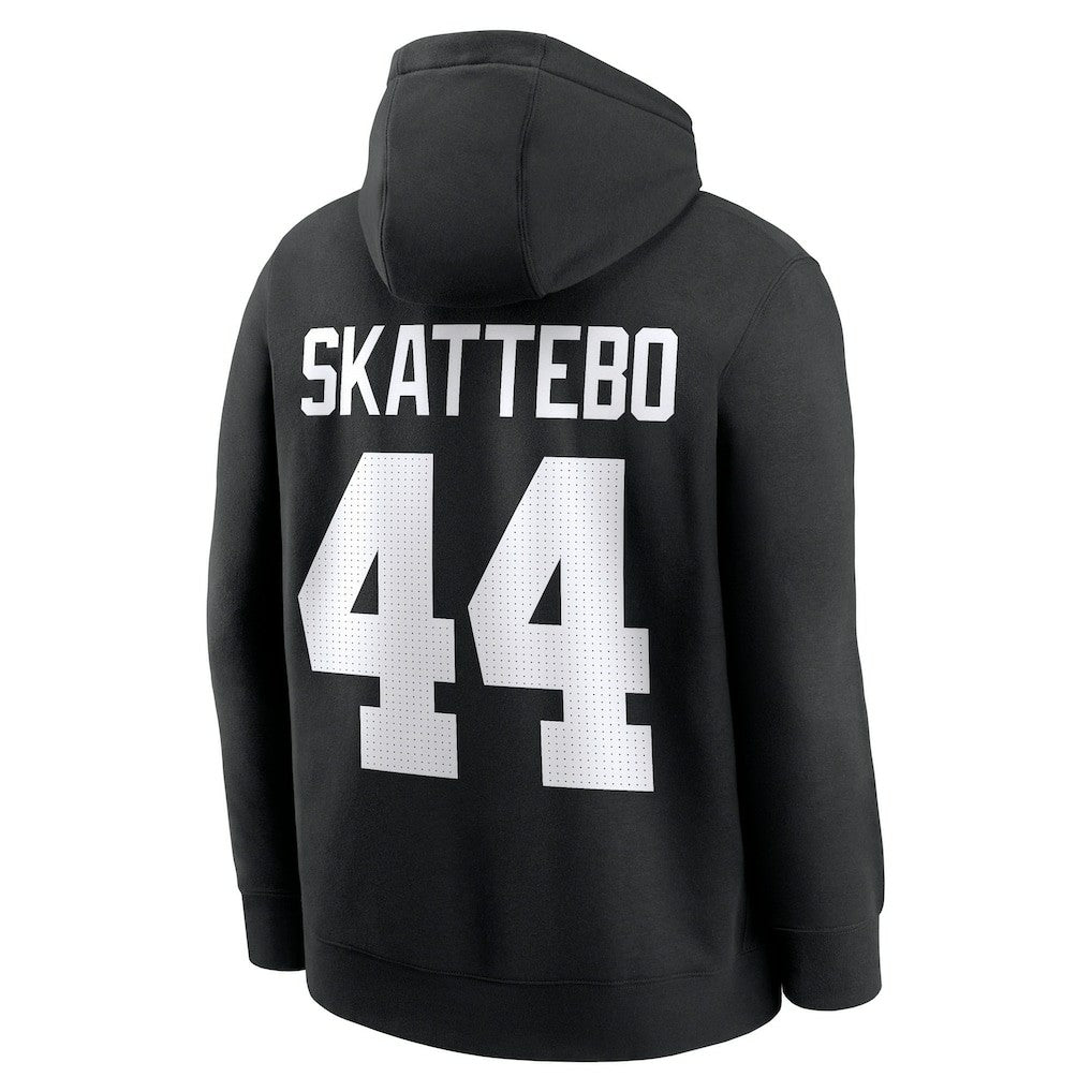 Cam Skattebo New York Giants Player Name & Number Fleece Hoodie - Black Hoodies
