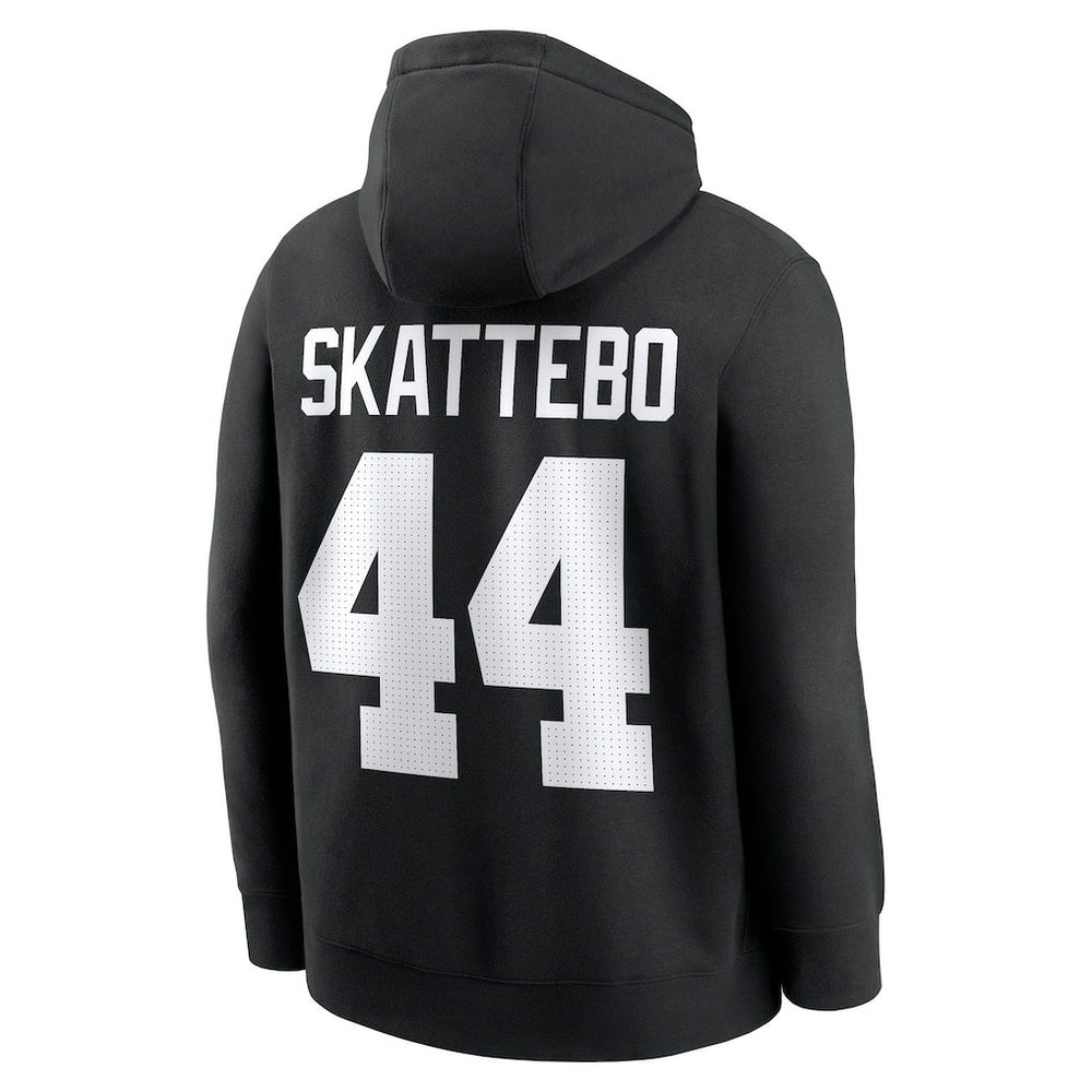 Cam Skattebo New York Giants Player Name & Number Fleece Hoodie - Black Hoodies