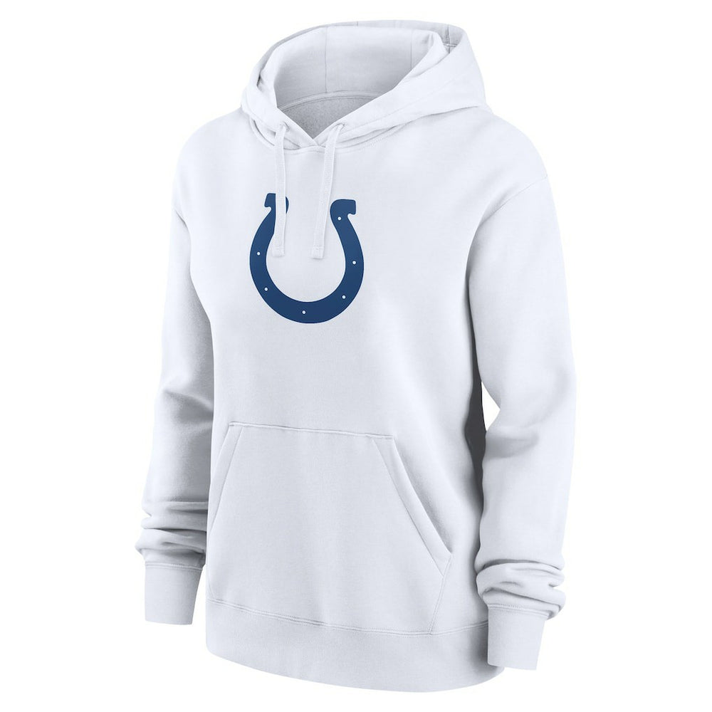 Daniel Jones Indianapolis Colts Women's Player Name & Number Fleece Hoodie - White Hoodies