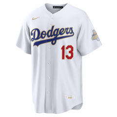 Max Muncy Los Angeles Dodgers Nike 2026 Gold Collection Stadium Jersey - White Jerseys