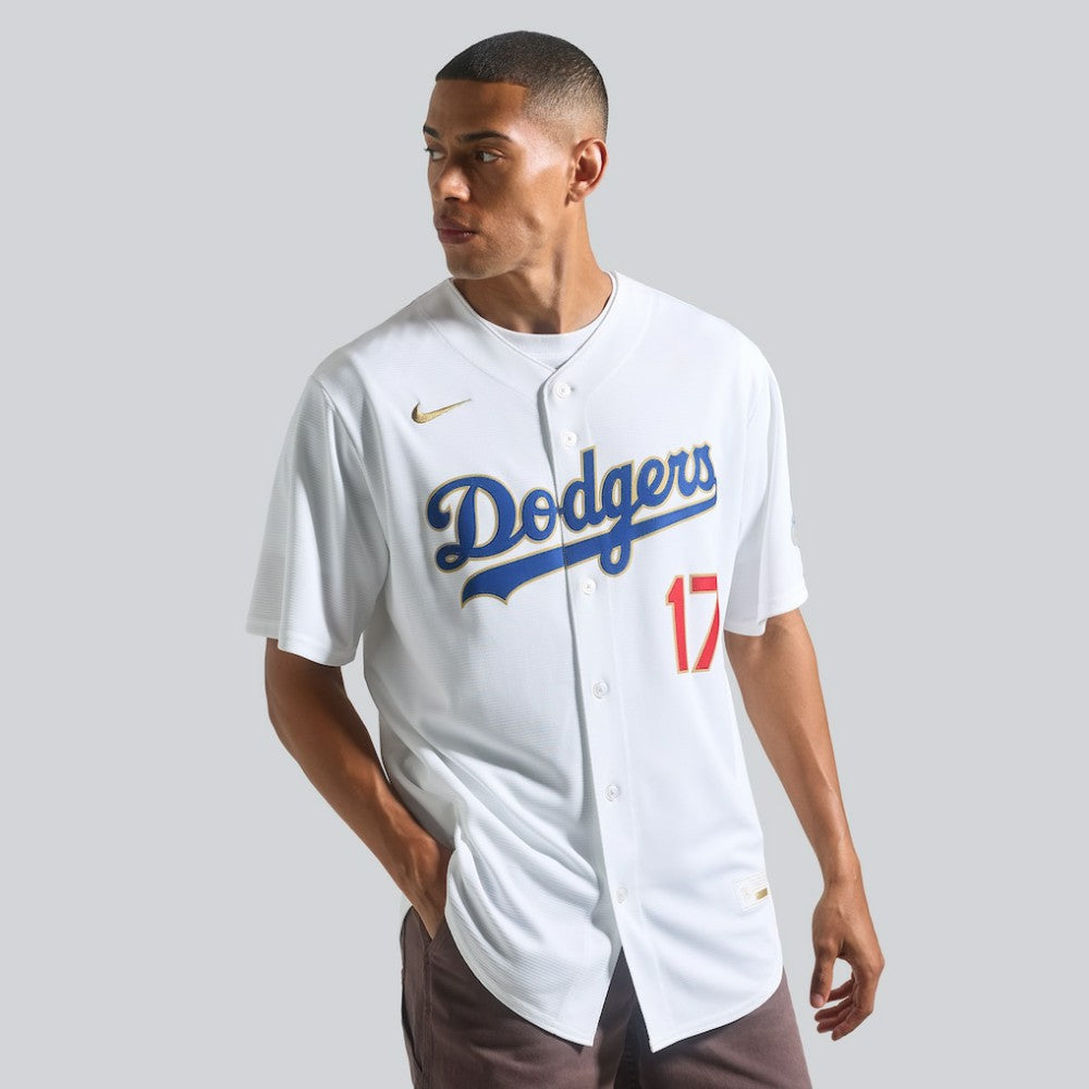 Shohei Ohtani Los Angeles Dodgers Nike 2026 Gold Collection Stadium Jersey - White Jerseys