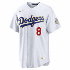 Enrique Hernández Los Angeles Dodgers Nike 2026 Gold Collection Stadium Jersey - White Jerseys