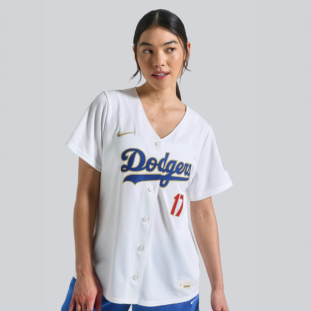 Shohei Ohtani Los Angeles Dodgers Nike Women's 2026 Gold Collection Stadium Jersey - White Jerseys