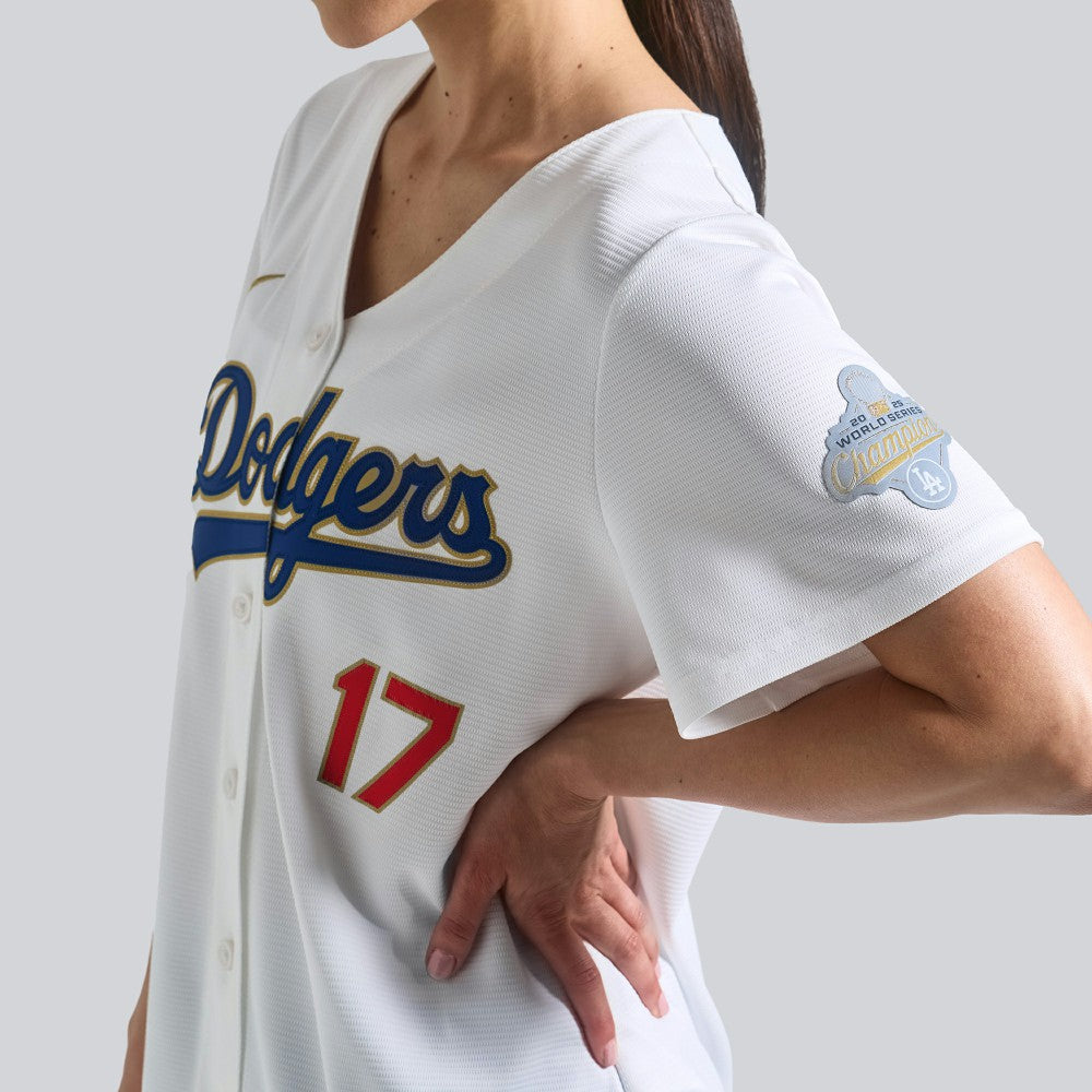 Shohei Ohtani Los Angeles Dodgers Nike Women's 2026 Gold Collection Stadium Jersey - White Jerseys