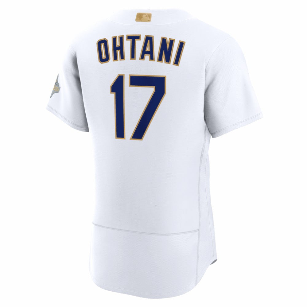 Shohei Ohtani Los Angeles Dodgers Nike 2026 Gold Collection Authentic Jersey - White Jerseys