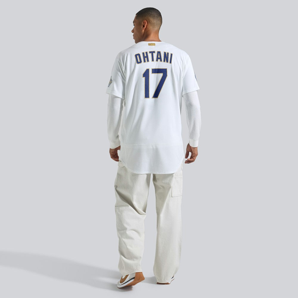 Shohei Ohtani Los Angeles Dodgers Nike 2026 Gold Collection Authentic Jersey - White Jerseys