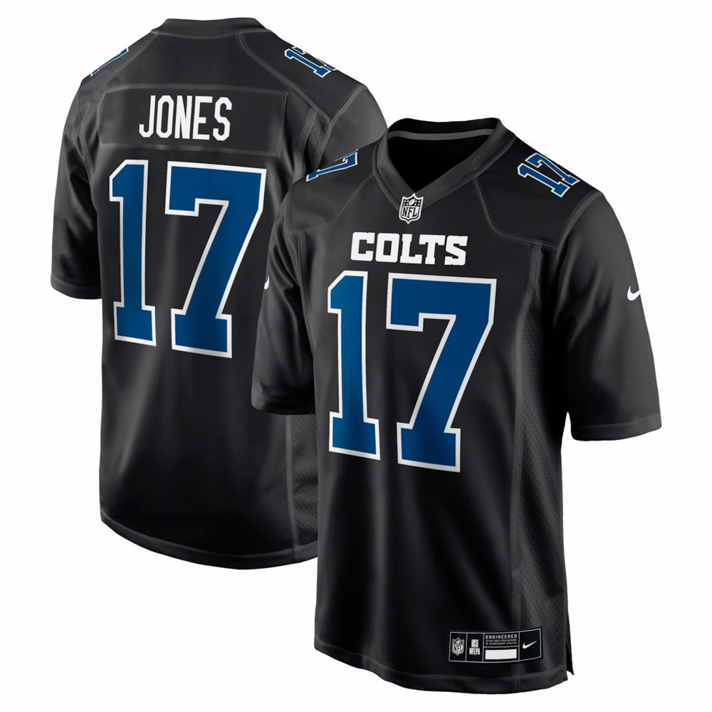 Daniel Jones Indianapolis Colts Fashion Game Jersey - Carbon Black Jerseys
