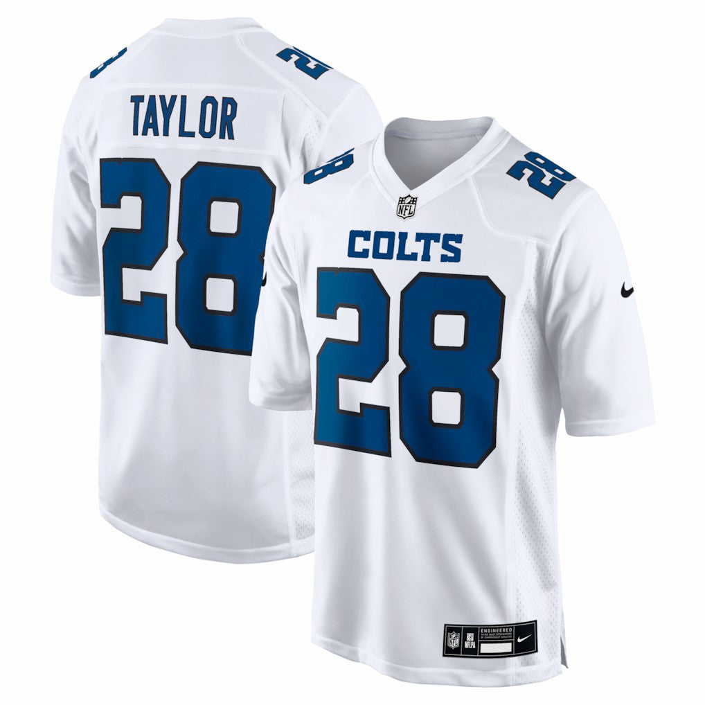 Jonathan Taylor Indianapolis Colts Fashion Game Jersey - Tundra White Jerseys