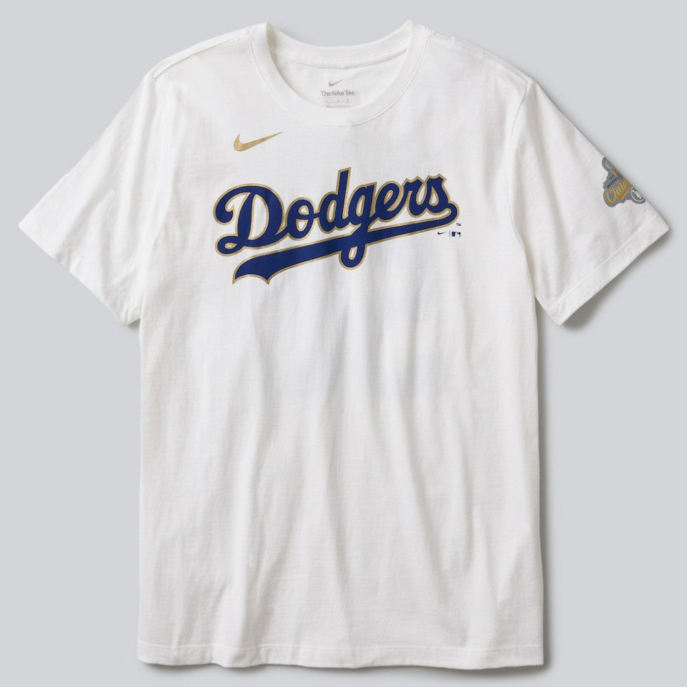 Yoshinobu Yamamoto Los Angeles Dodgers Nike 2026 Gold Collection Name & Number T-Shirt - White T-shirts