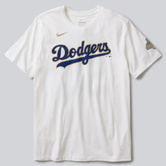Yoshinobu Yamamoto Los Angeles Dodgers Nike 2026 Gold Collection Name & Number T-Shirt - White T-shirts