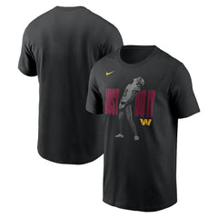 Jayden Daniels Washington Commanders Just Do It T-Shirt - Black T-shirts