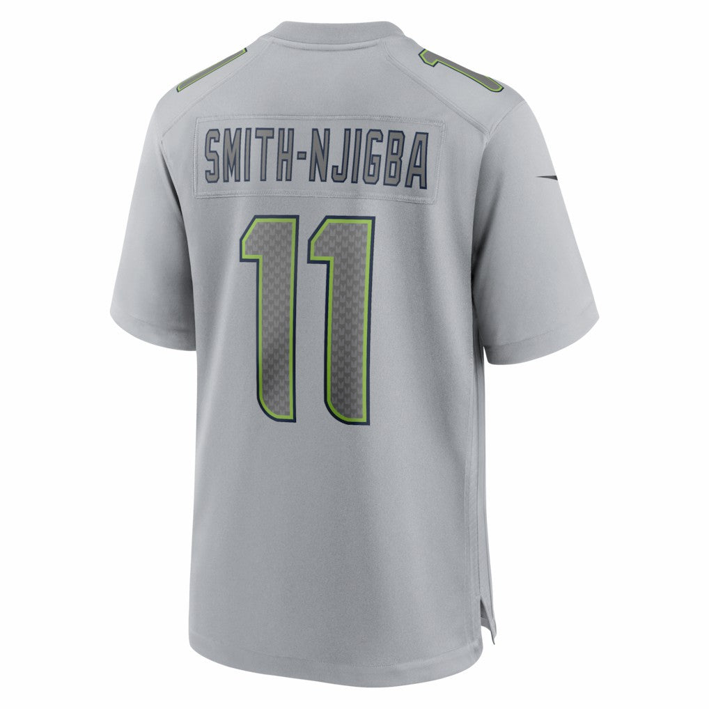 Jaxon Smith-Njigba Seattle Seahawks Atmosphere Fashion Game Jersey - Gray Jerseys