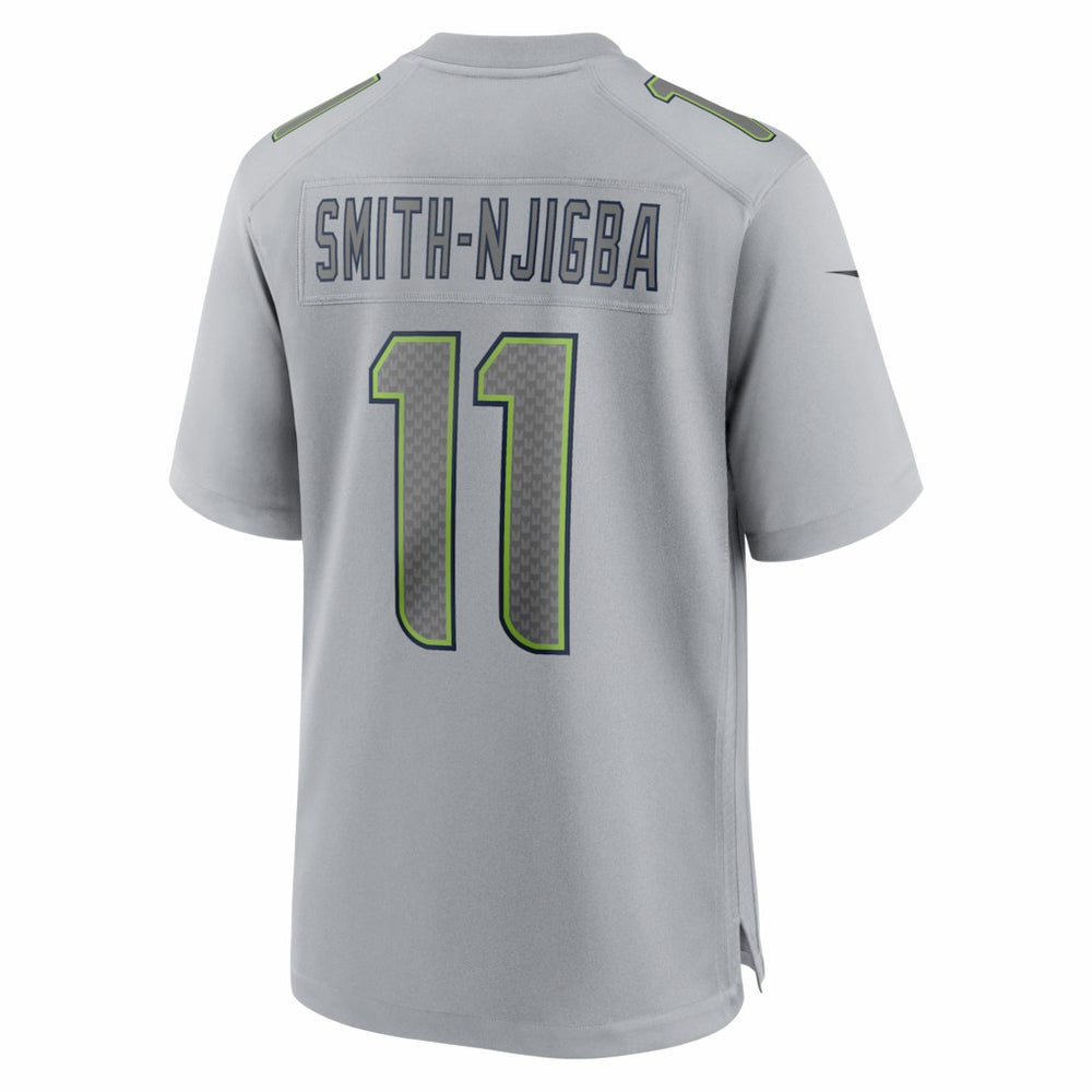 Jaxon Smith-Njigba Seattle Seahawks Atmosphere Fashion Game Jersey - Gray Jerseys