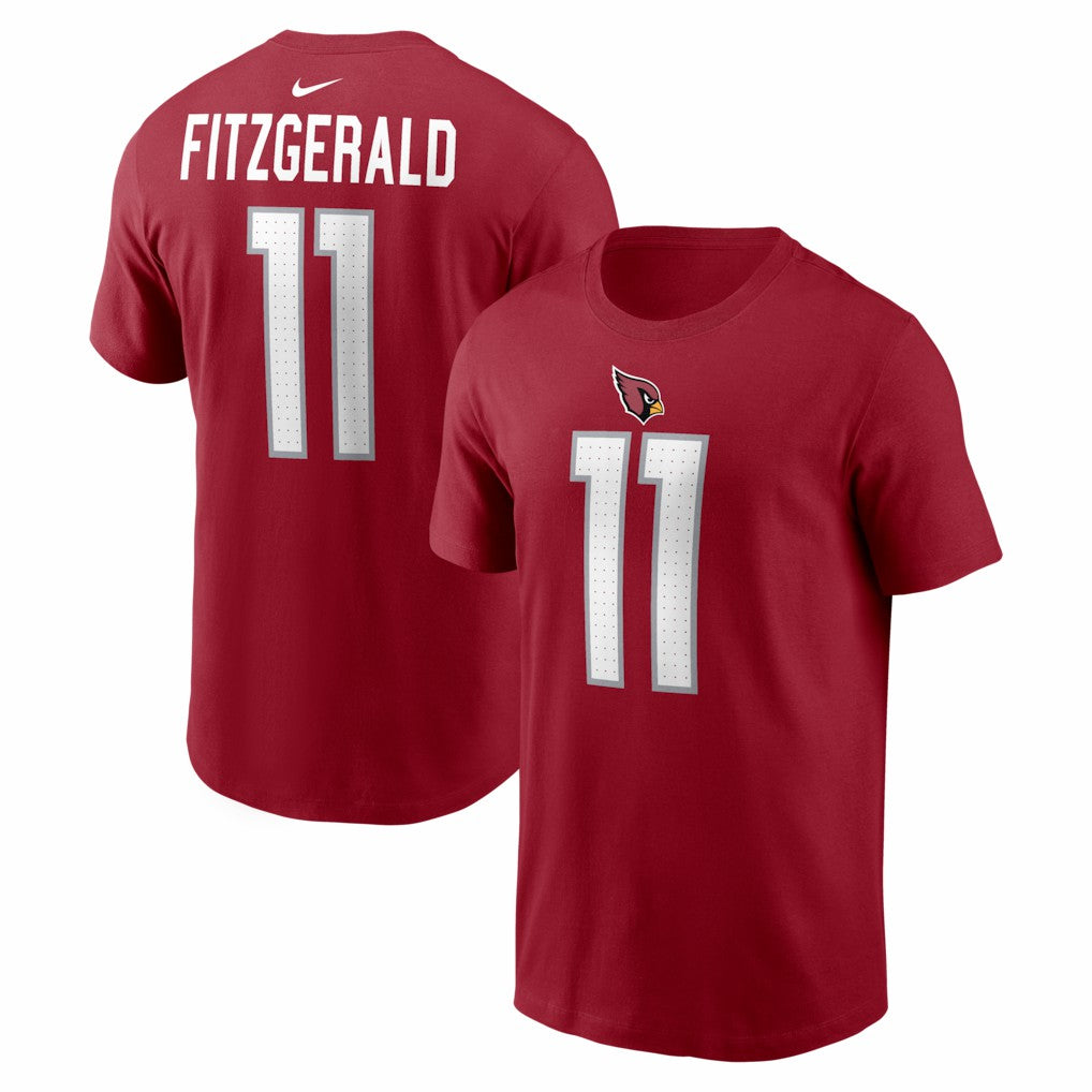 Larry Fitzgerald Arizona Cardinals Retired Player Name & Number T-Shirt - Cardinal T-shirts