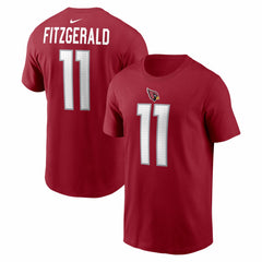 Larry Fitzgerald Arizona Cardinals Retired Player Name & Number T-Shirt - Cardinal T-shirts
