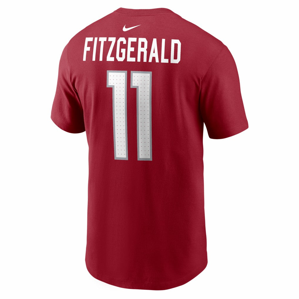 Larry Fitzgerald Arizona Cardinals Retired Player Name & Number T-Shirt - Cardinal T-shirts