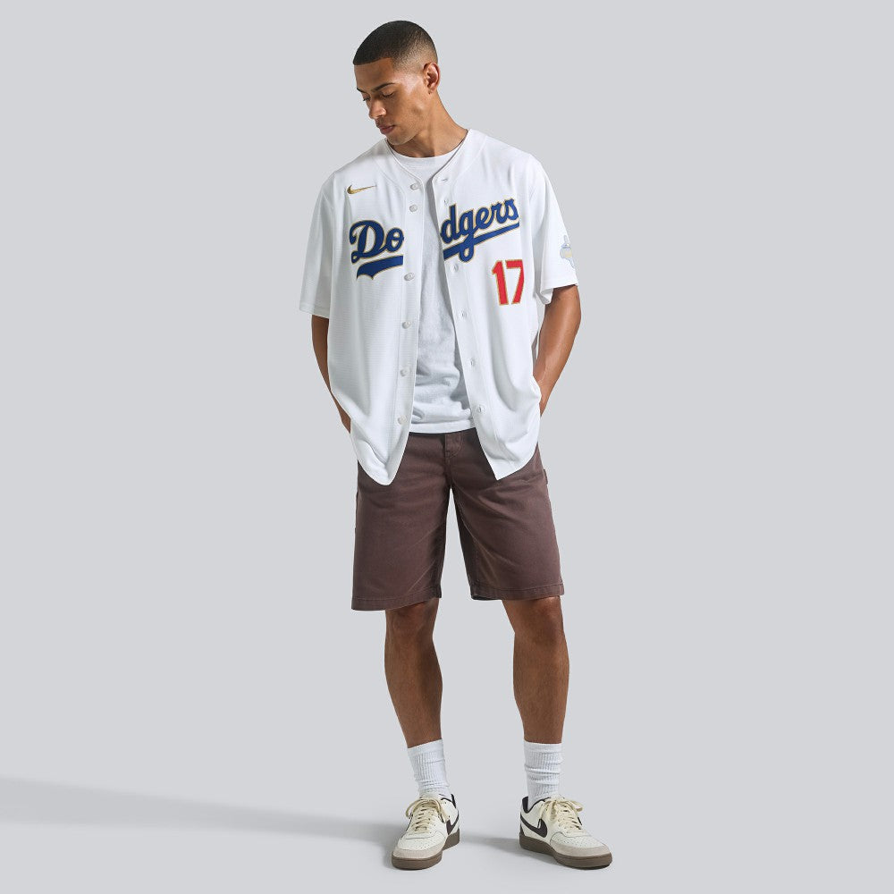 Shohei Ohtani Los Angeles Dodgers Nike 2026 Gold Collection Kanji Stadium Jersey - White Jerseys