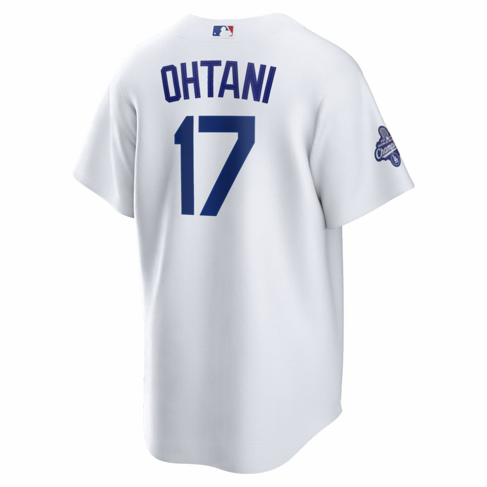 Shohei Ohtani Los Angeles Dodgers Nike 2025 World Series Champions Home Replica Jersey - White Jerseys