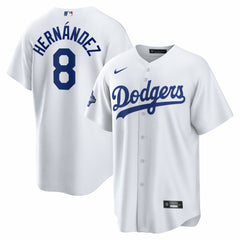 Enrique Hernández Los Angeles Dodgers Nike Home 2025 World Series Champions Replica Jersey - White Jerseys