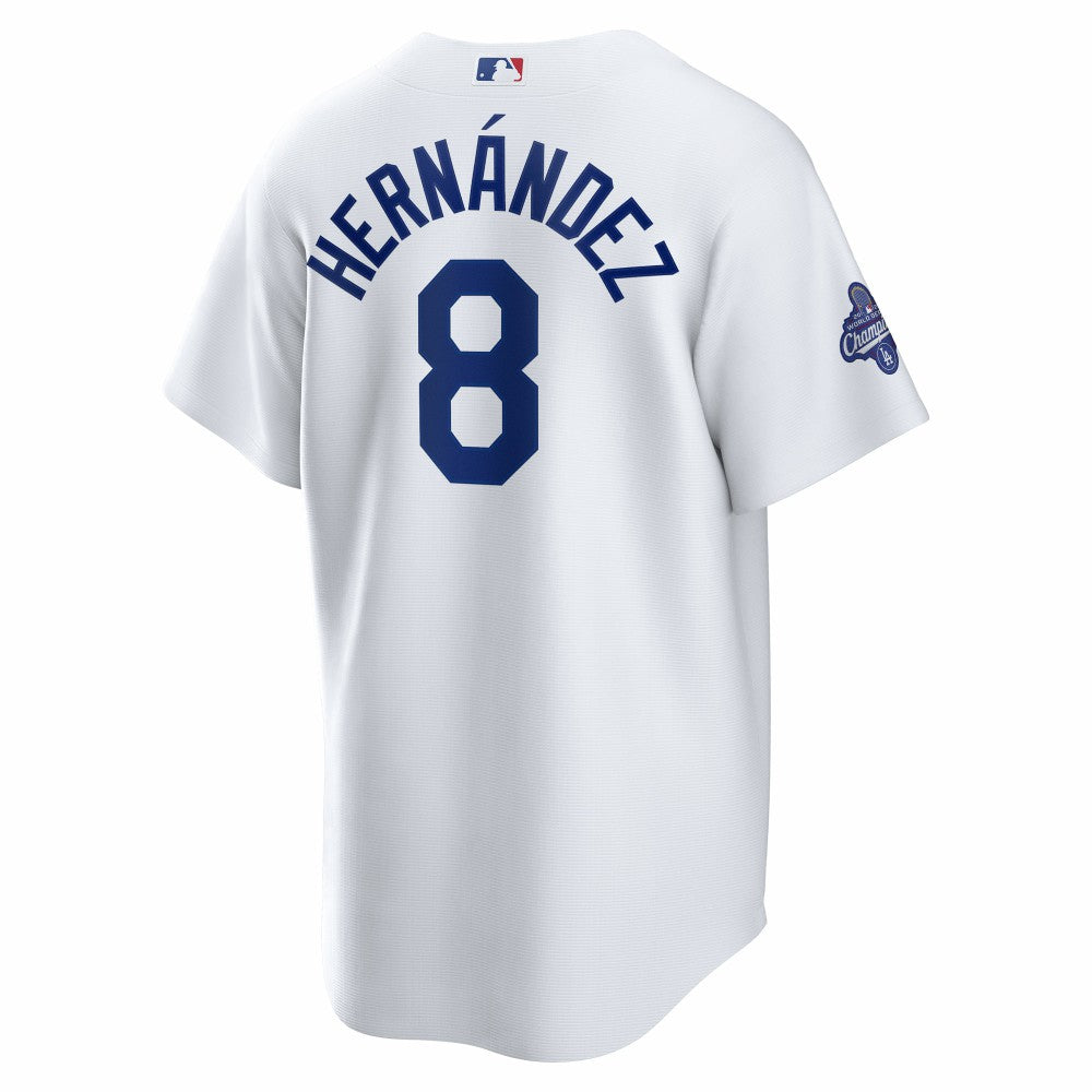 Enrique Hernández Los Angeles Dodgers Nike Home 2025 World Series Champions Replica Jersey - White Jerseys