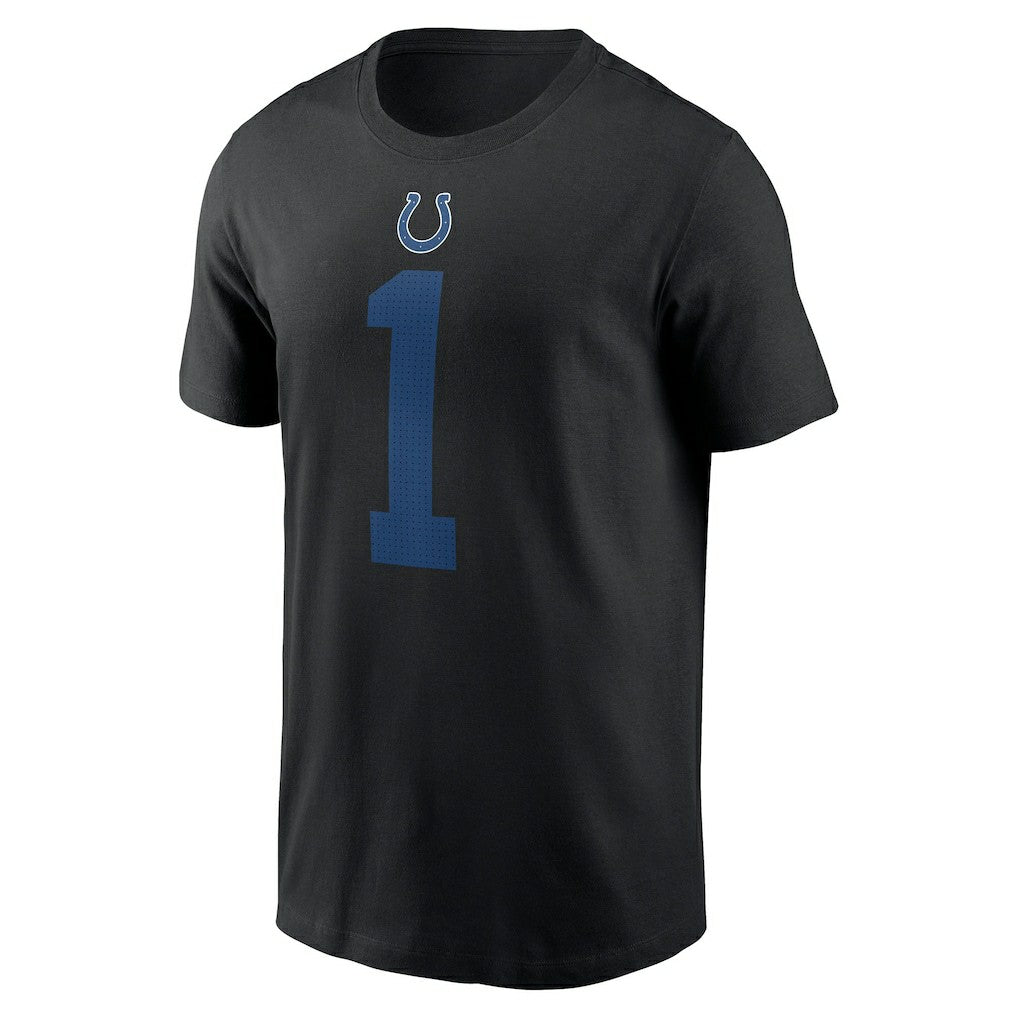 Ahmad Sauce Gardner Indianapolis Colts Player Name & Number T-Shirt - Black T-shirts