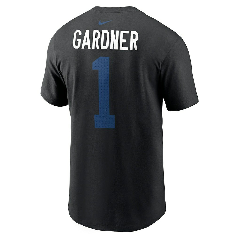 Ahmad Sauce Gardner Indianapolis Colts Player Name & Number T-Shirt - Black T-shirts