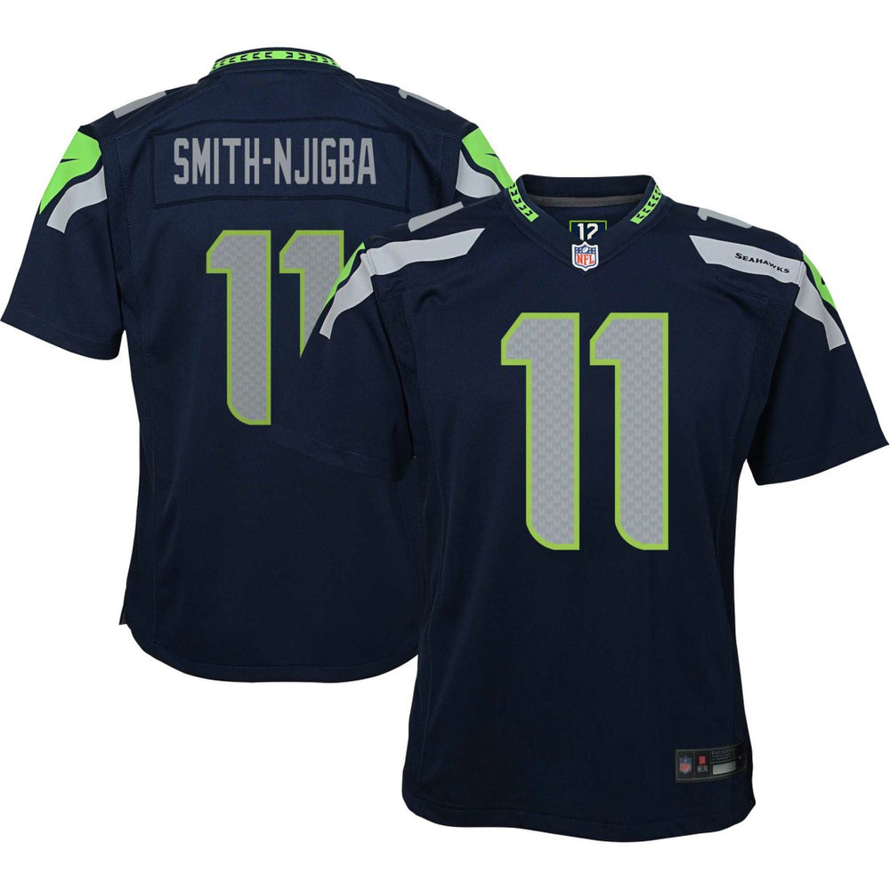 Jaxon Smith-Njigba Seattle Seahawks Youth Game Jersey - College Navy Jerseys