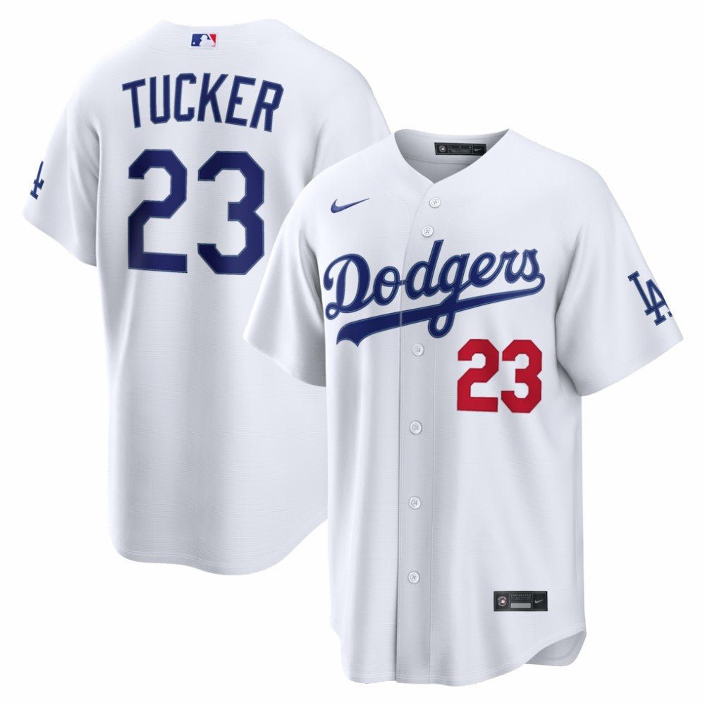 Kyle Tucker Los Angeles Dodgers Nike Home Stadium Jersey - White Jerseys