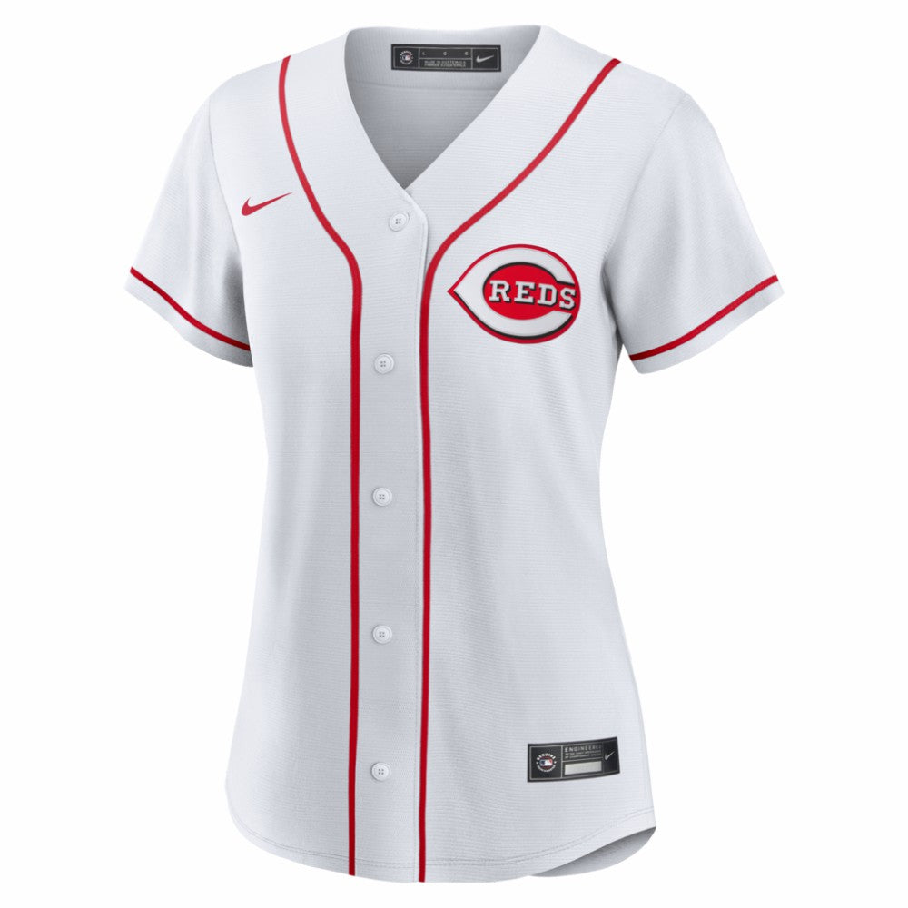 Eugenio Suárez Cincinnati Reds Nike Women's Home Replica Jersey - White Jerseys