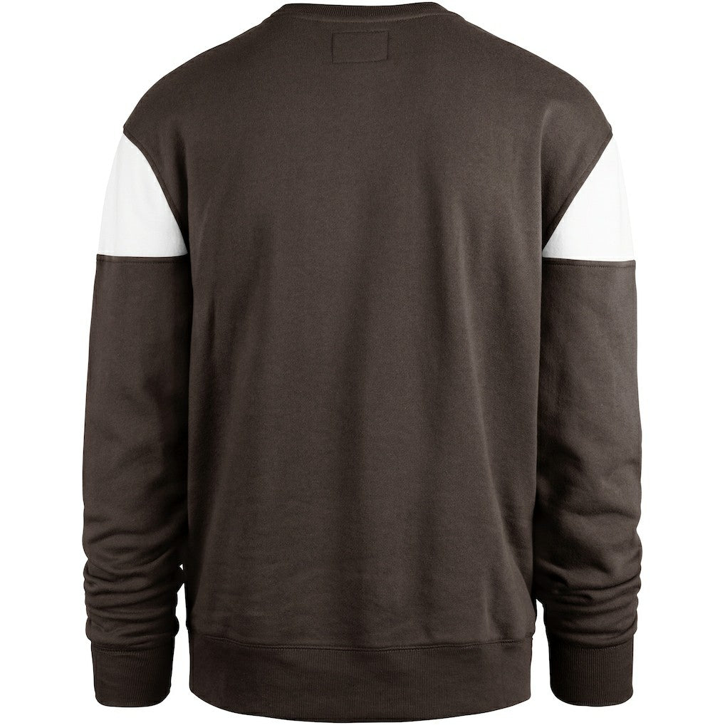 Cleveland Browns '47 Groundbreaker Onset Pullover Sweatshirt - Brown Pullover