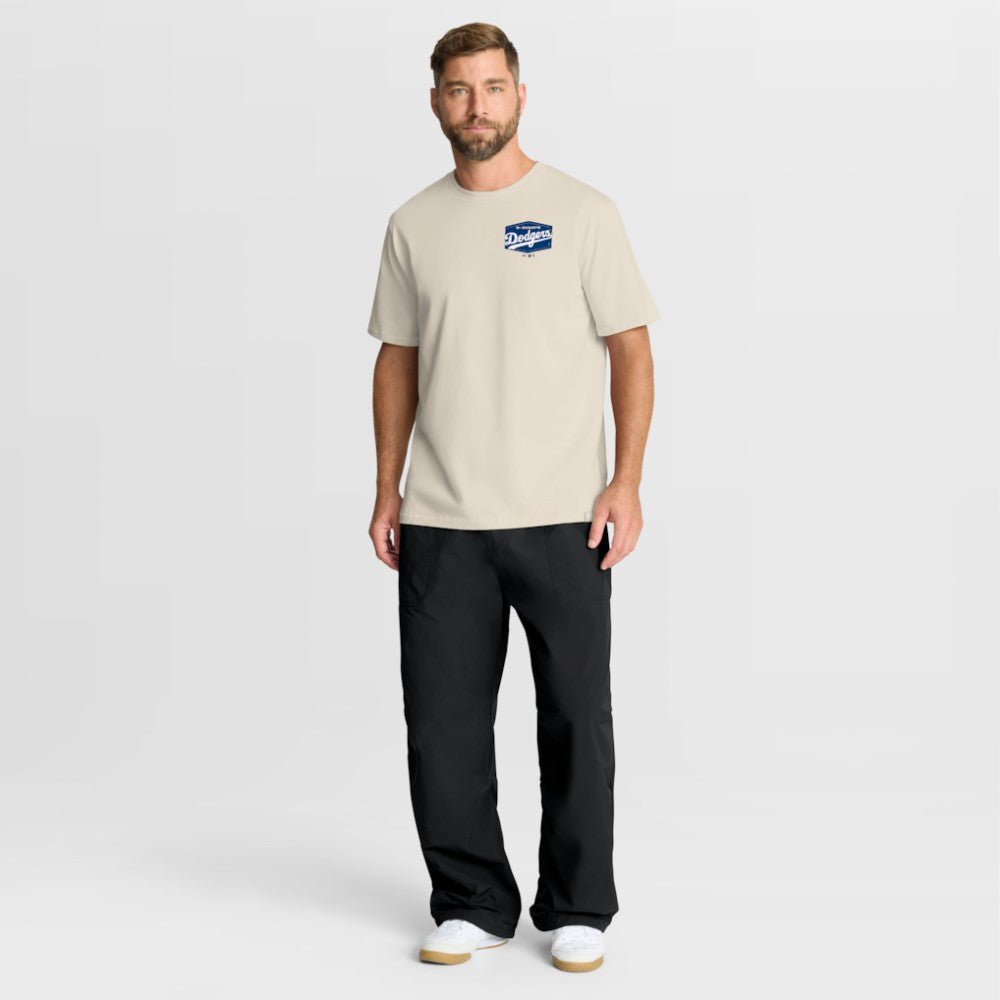 Los Angeles Dodgers Fanatics Local 9x Champs T-Shirt - Tan T-shirts