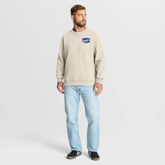 Los Angeles Dodgers Fanatics 9x Champs Crewneck Sweatshirt - Tan Sweatshirts