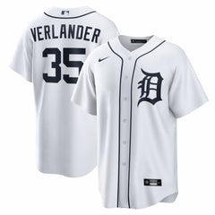 Justin Verlander Detroit Tigers Nike Home Replica Jersey - White Jerseys
