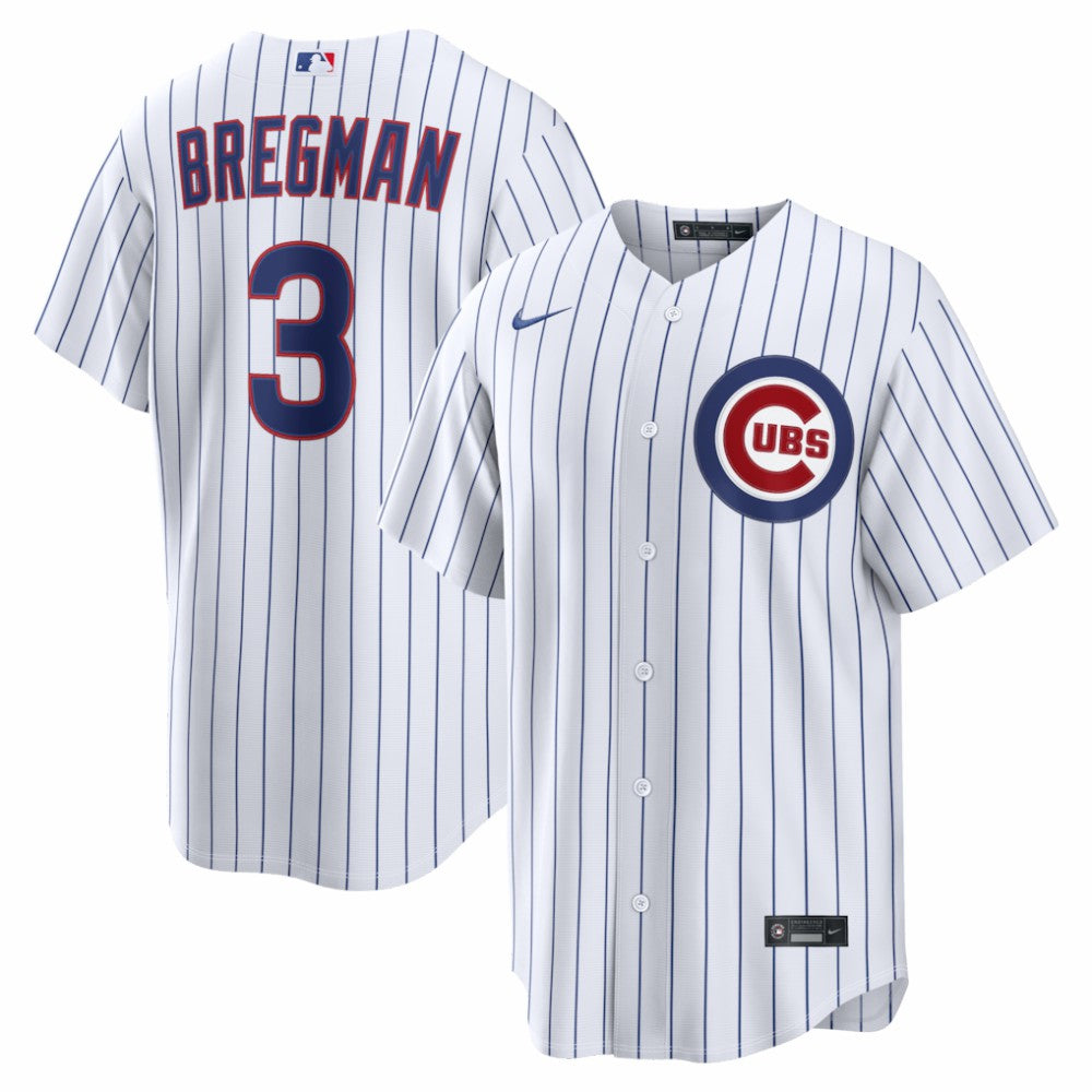 Alex Bregman Chicago Cubs Nike Home Replica Jersey - White Jerseys